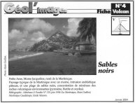 Plage de sable noir, Petite Anse Morne Jacqueline Martinique, France