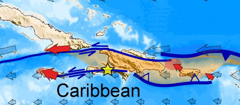 Tectonique d'Hispaniola