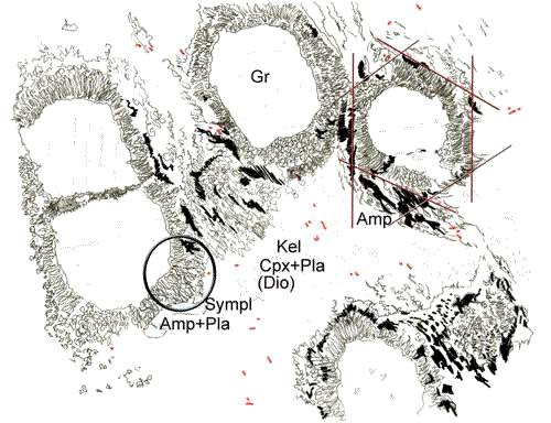 Dessin interprétation Eclogite