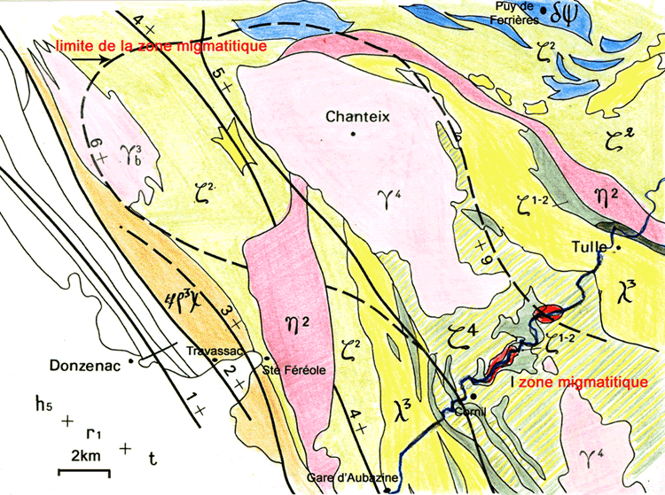 Carte géologique