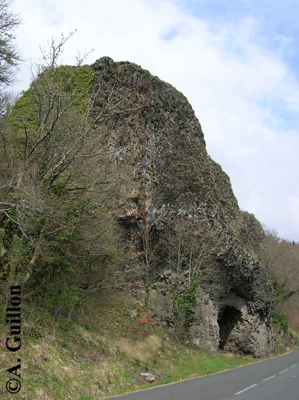 Tunnel de Lave - forme en pain de sucre